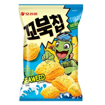 [家速配]好麗友烏龜玉米脆片(海苔味)