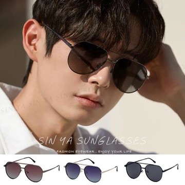 【SINYA】時尚偏光飛行員偏光墨鏡  Polarized中性駕駛墨鏡 彈簧鏡腳/防眩光/遮陽/抗UV400 N942