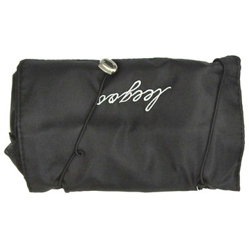 四合一化妝包 Set 2件組  棉布+尼龍材質  超大容量  分隔袋設計  黑色  1組  22 x 12 x 4.5cm