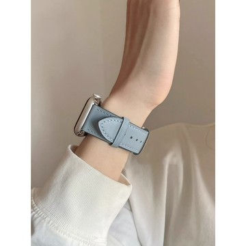 《台灣出貨》適用 APPLE WATCH 愛瑪經典錶帶 真皮錶帶 SE3 S11 S10 46mm 45mm 女士錶帶