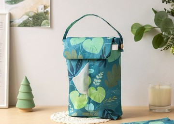 【夏日闊葉林-掛式衛生紙套】吊掛可拆 / 車用 / 露營