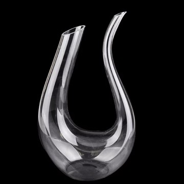 豎琴形水晶玻璃醒酒器天鵝盛酒器紅酒葡萄酒酒樽酒具紅酒瓶