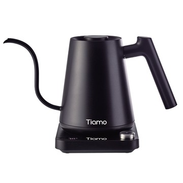 Tiamo 電子溫控細口壺電子溫控壺 1000ml 110V - 黑色(HG2442)