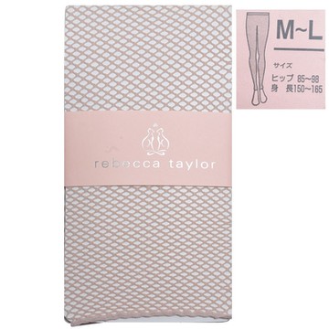 rebecca taylor 性感優雅九分丈漁網褲襪襪(粉紅色系)