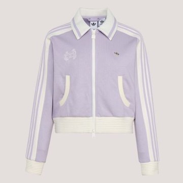 Adidas 愛迪達 Track Top W Cc KY2151 女 外套 夾克 運動外套 休閒穿搭 紫 亞版 短版