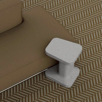 【預購】邊桌凳 MAP Stoo 消坡塊椅凳 灰色