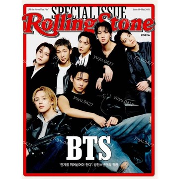 官方正版 BTS 防彈少年團 Rolling Stone KOREA 17th Issue 韓文原版雜誌 滾石韓版 韓刊