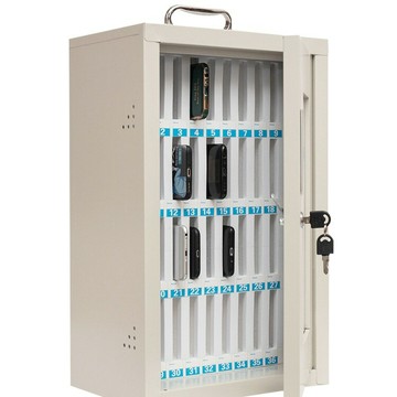 手機保管箱收納箱員工學校學生保管手機櫃存放櫃手機箱保管箱掛墻[DD200209]