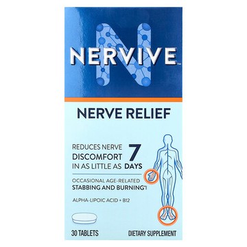 Nervive, 神經舒緩劑，30 片