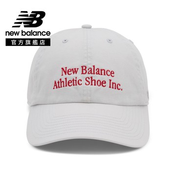 [New Balance]仿舊水洗棒球帽/復古帽_中性_灰色_AC62926GYM