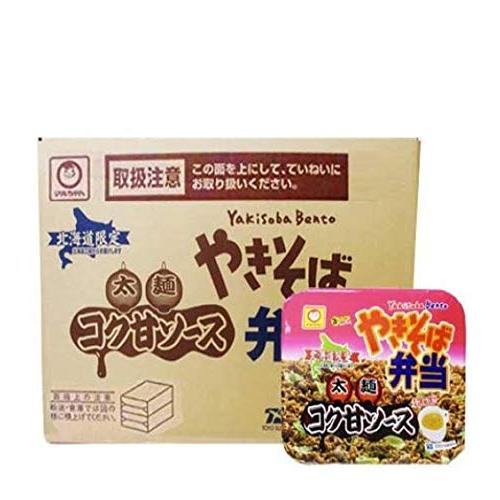 マルちゃん カップ麺 箱買い カップめん 焼きそば 即席カップめん 東洋水産 やきそば弁当 コク甘ソース 味 (スープ付) 12食入 1ケース(１箱)