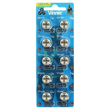 Vinnic AG10/L1131F電池 適用於多種小型電子設備  10顆  1組