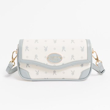 PLAYBOY - 萬用小包附長背帶  Blissful系列 - 藍色/551-0211-51-4