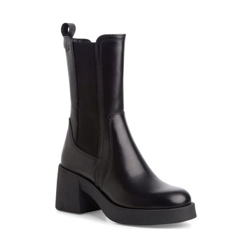 TAMARIS BLACK CASUAL CLOSED CHELSEA BOOTIES 黑色女款鞋子