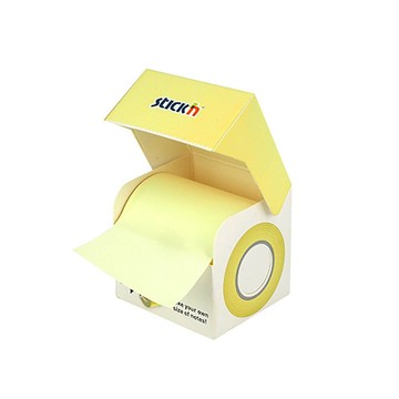 【史代新文具】N次貼 61342 粉彩黃 可再貼紙捲便條/便條紙/便利貼