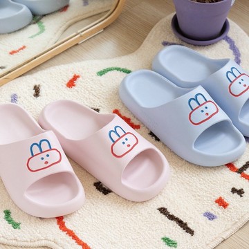 韓國文創 Romane Bunny 室外拖鞋 踩屎感拖鞋 厚底拖鞋 室內拖鞋 拖鞋 eva拖鞋 軟底拖鞋 日本進口