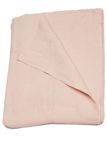 Once Milano - medium linen tablecloth - unisex - Linen/Flax - One Size - Pink