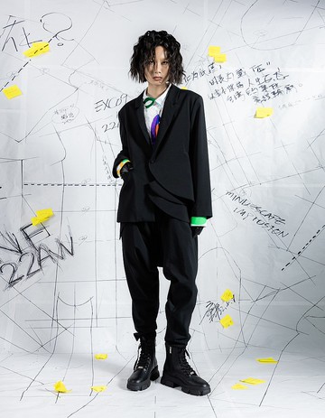 INF 22AW解構裙襬西裝外套