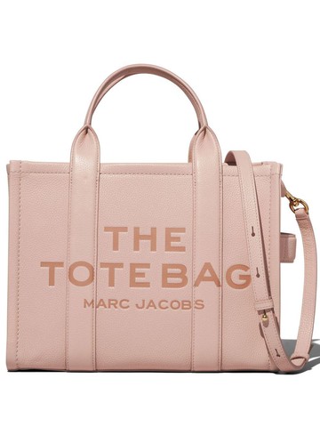 Marc Jacobs Pink The Medium Tote Bag In Leather