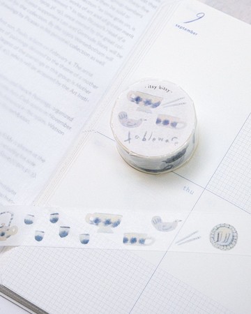 食器 ~itsy bitsy~和紙膠帶 | 2cm x 5m