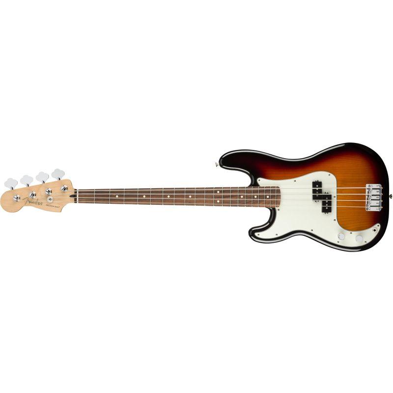 Fender エレキベース Player Precision Bass Left-Handed, Pau Ferro Fingerboard, 3-Color Sunburst 左利き