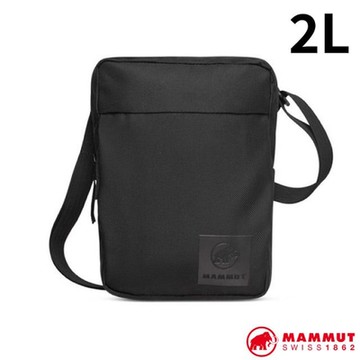 【MAMMUT 長毛象】Xeron Pouch 2 斜肩包 2L.側背包.隨身包_2810-00470-0001 黑