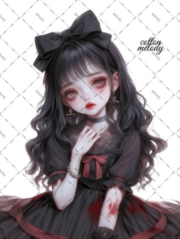 original sticker no.1991 人物貼紙 原創貼紙 原創人物貼紙 裝飾貼紙 cotton melody