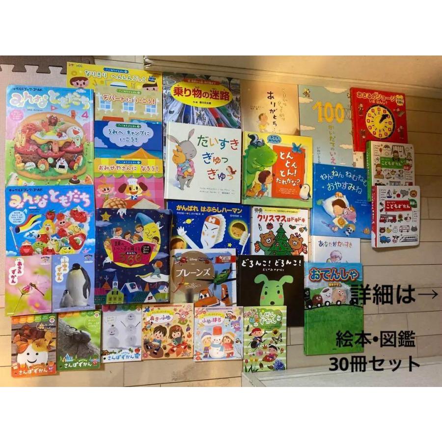 絵本　ミニ図鑑　本　まとめ売り　30冊　幼児グリーン系,ブラック系