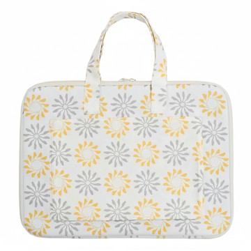 inBlooom 印花樂 13吋筆電收納包 差旅款  36.5 x 26 x 2cm  烏秋圈圈 + 向陽花田  1個