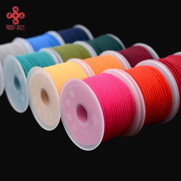 龍結米蘭線耐磨意大利繩手鏈項鏈繩不掉色柔軟多色3mm批