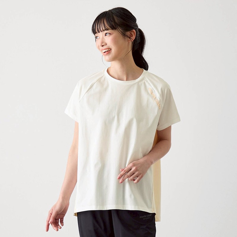 モンクレール　切り替え　異素材　薄手　ニット　トップス　チュニック　Aライン 異素材切り替えチュニック | LINEブランドカタログ