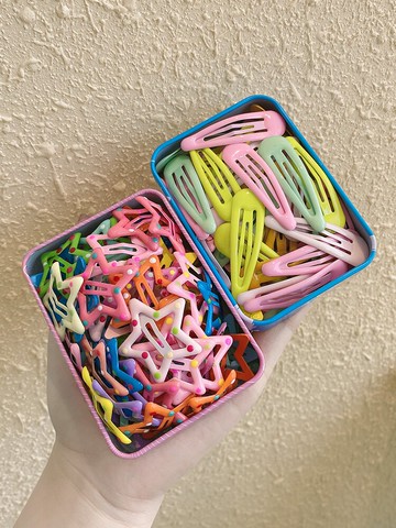 新款網紅發夾女劉海發卡水滴側邊夾子頭飾發量少碎發BB卡子