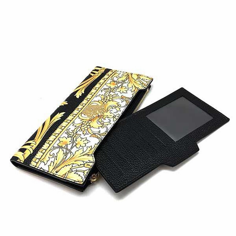 VERSACE ヴェルサーチェ ベルサーチ ブランド 長財布 スナップ