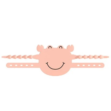 ROYALLIN 蘿林嚴選 防關門靜音門鎖 (粉色螃蟹)  1個