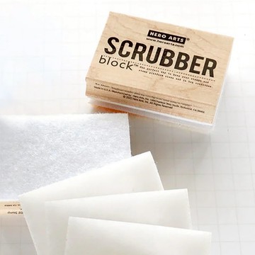Hero Arts 印章清潔磚Scrubber Block