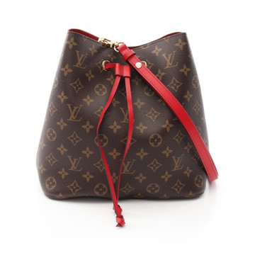LOUIS VUITTON LV 路易威登 棕色 原花 帆布 Neo Noe 水桶包 肩背包 M44021 【二手名牌BRAND OFF】