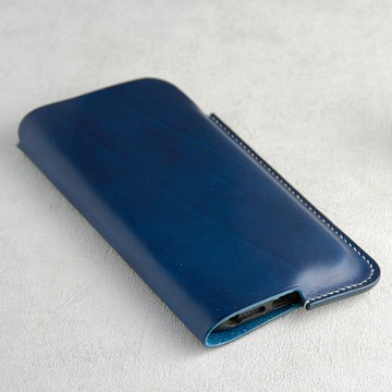 皮革手機套 義大利植鞣牛革 全手工 可加購刻字 客製化