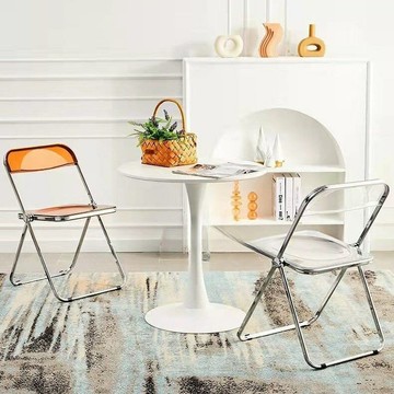 開發票 免運 簡約休閑沙發邊幾圓桌小戶型家用臥室床頭邊幾郁金香桌陽臺休閑桌 快速出貨