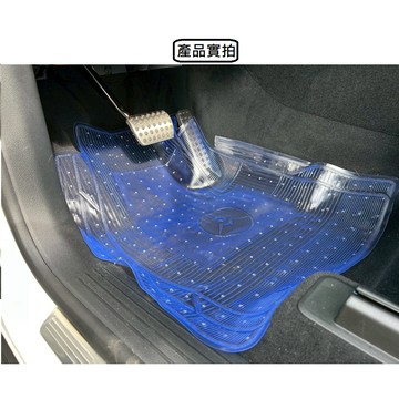 【通用型 可自行裁切】四片式透明踏墊 通用款(汽車腳踏墊 腳踏墊)