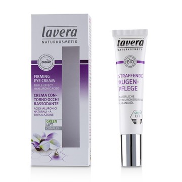 萊唯德 Lavera - 緊緻眼霜Triple-Effect Hyaluronic Acids Firming Eye Cream
