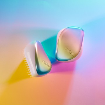 【廠商直送】Tangle Teezer王妃梳 利物浦攜帶梳-珠光粉
