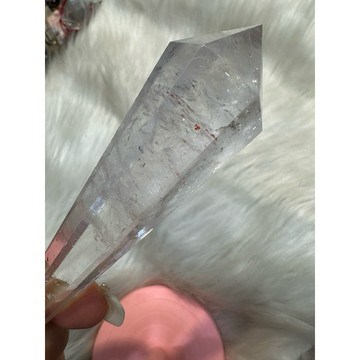 遇見～白水晶權杖 16白水晶柱 水晶權杖 天然水晶 白水晶