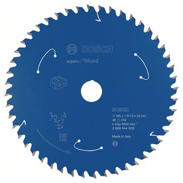 BOSCH 博世 台灣公司貨 鎢鋼木工圓鋸片 T48-2608644509 165 x 1.5/1 x 20mm  1個
