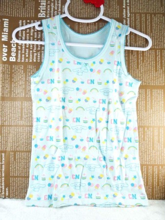 【震撼精品百貨】大耳狗 Cinnamoroll_背心內衣 藍色130【共1款】