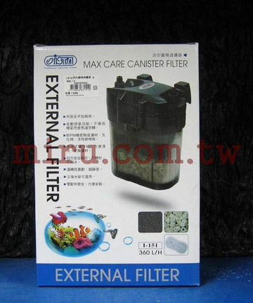 【西高地水族坊】ISTA伊士達 迷你圓桶過濾器