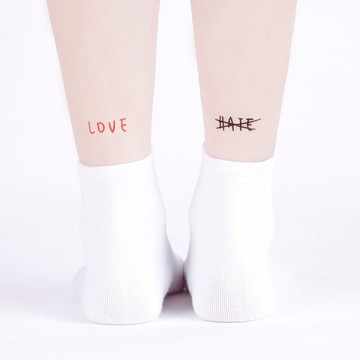 刺青紋身貼紙 / 愛與恨 Surprise Tattoos