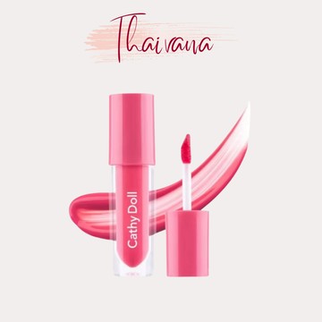 Thaivana🇹🇭泰國Cathy Doll 光澤水凝唇釉 水光持久 不粘膩唇釉 漸層唇妝 咬唇妝 自然透亮 2.4g