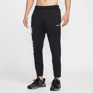 NIKE 長褲 男 運動褲 加絨 AS M NK TF FLC PANT GFX 黑 IF2195-010