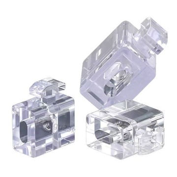 【臺灣爆款】歐標國標間隔連接塊2020/3030/4040/4545鋁型材板材固定座水晶頭【實用】