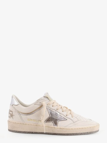Ball Star with Padded Collar low-top leather snakers - GOLDEN GOOSE DELUXE BRAND - gender_Woman